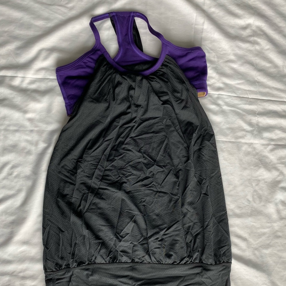 Lululemon tank with bra